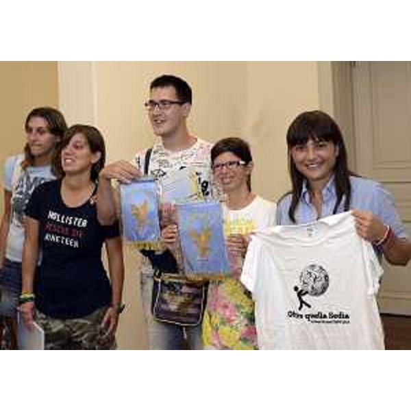 Debora Serracchiani (Presidente Regione Friuli Venezia Giulia) incontra l'Associazione di promozione sociale ONLUS "Oltre quella Sedia" (OqS) - Trieste 04/09/2015