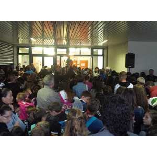 Mariagrazia Santoro (Assessore regionale Edilizia) all'inaugurazione dell'anno scolastico del Plesso scolastico di Talmassons - 14/09/2015