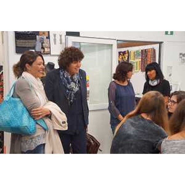 Loredana Panariti (Assessore regionale Formazione, Istruzione, Politiche giovanili, Ricerca e Università) all'inaugurazione dell'anno scolastico del Liceo Artistico Max Fabiani - Gorizia 14/09/2015 (Foto Massimiliano Cao / Provincia Gorizia)
