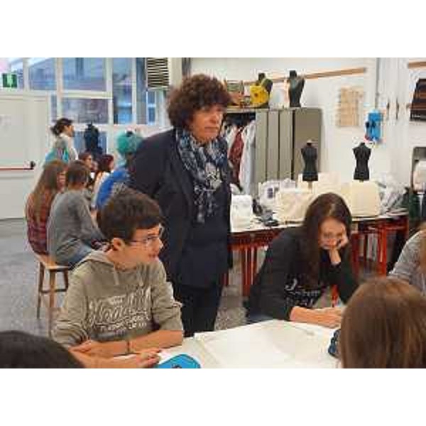 Loredana Panariti (Assessore regionale Formazione, Istruzione, Politiche giovanili, Ricerca e Università) all'inaugurazione dell'anno scolastico del Liceo Artistico Max Fabiani - Gorizia 14/09/2015 (Foto Massimiliano Cao / Provincia Gorizia)