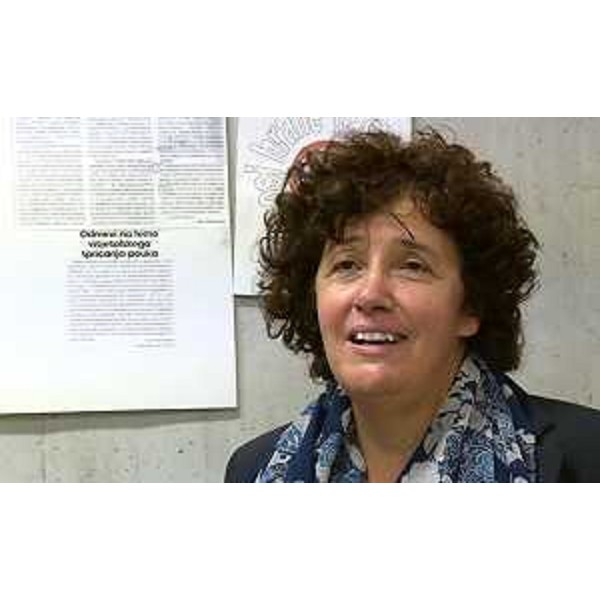 Loredana Panariti (Assessore regionale Formazione, Istruzione, Politiche giovanili, Ricerca e Università) all'inaugurazione dell'anno scolastico della scuola slovena "Simon Gregorčič" - Gorizia 14/09/2015