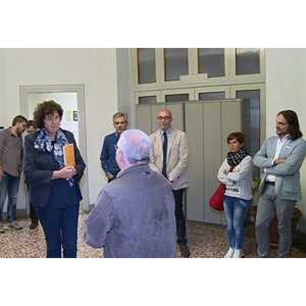 Loredana Panariti (Assessore regionale Lavoro e Pari Opportunità) visita il Parco Basaglia - Gorizia 14/09/2015