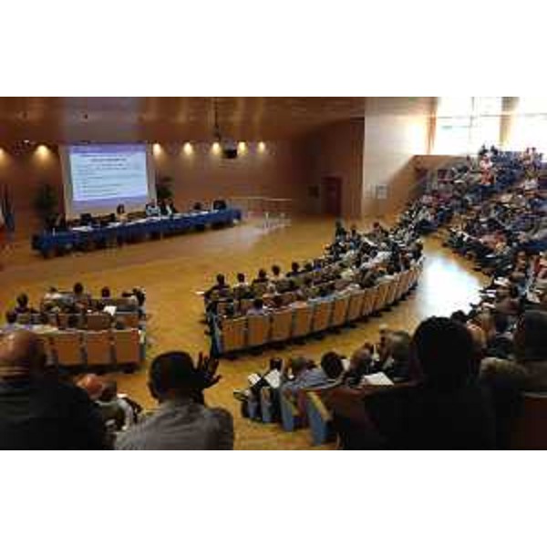 La presentazione delle "Direttive vincolanti per l'affidamento di lavori pubblici a finanziamento regionale" nell'Auditorium della Regione Friuli Venezia Giulia - Udine 16/09/2015
