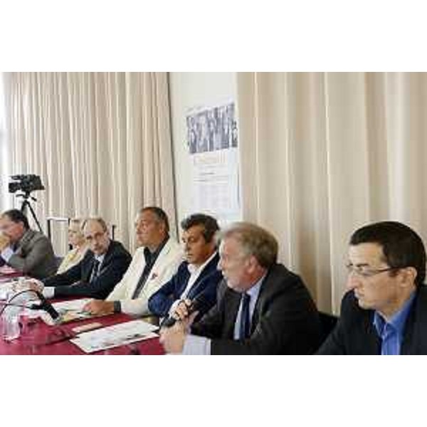 Gianni Torrenti (Assessore regionale Cultura) alla presentazione della stagione sinfonica della Mitteleuropa Orchestra "Contrasti, '900 - un secolo di musica" - Palmanova 16/09/2015