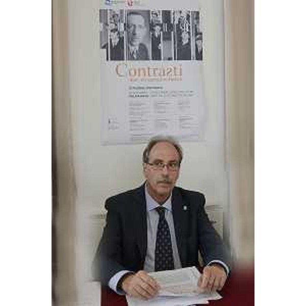 Gianni Torrenti (Assessore regionale Cultura) alla presentazione della stagione sinfonica della Mitteleuropa Orchestra "Contrasti, '900 - un secolo di musica" - Palmanova 16/09/2015