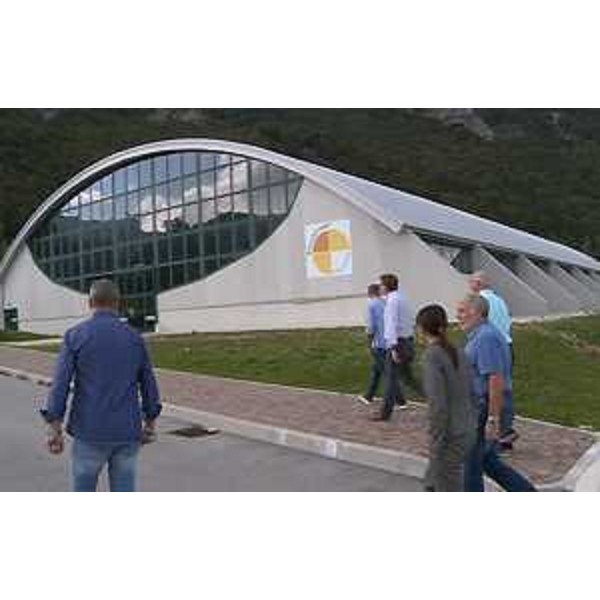 Debora Serracchiani (Presidente Regione Friuli Venezia Giulia) visita il Palasport - Piancavallo 16/09/2015