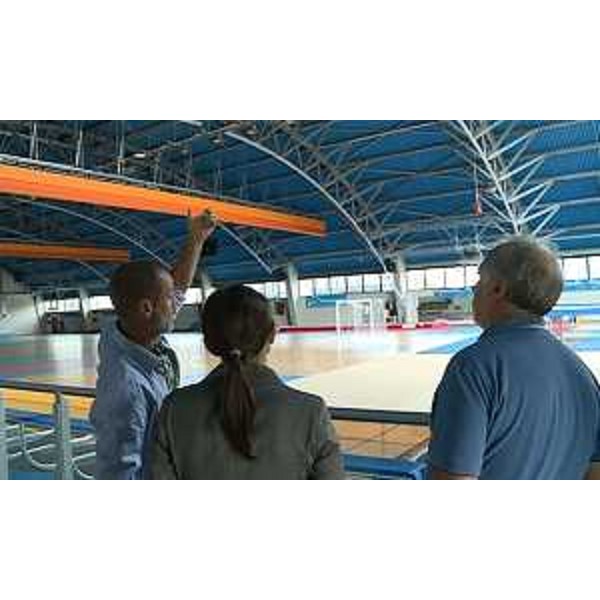 Debora Serracchiani (Presidente Regione Friuli Venezia Giulia) visita il Palasport - Piancavallo 16/09/2015