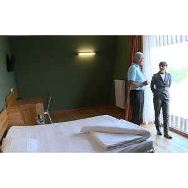 Debora Serracchiani (Presidente Regione Friuli Venezia Giulia) nel corso della visita l'Hotel 1301 Inn - Piancavallo 16/09/2015