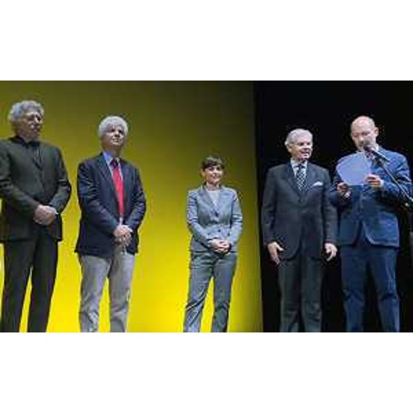 Debora Serracchiani (Presidente Regione Friuli Venezia Giulia) all'inaugurazione di "pordenonelegge.it - Festa del libro con gli autori", al Teatro Giuseppe Verdi - Pordenone 16/09/2015