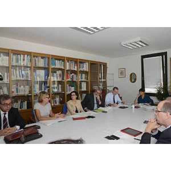 Riunione della Giunta regionale presieduta da Debora Serracchiani (Presidente Regione Friuli Venezia Giulia) - Pordenone 18/09/2015