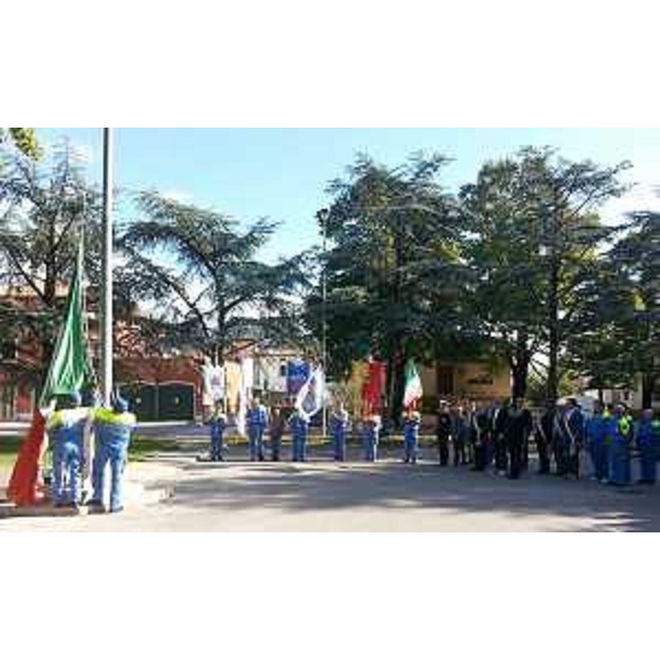 Paolo Panontin (Assessore regionale Protezione civile) ai festeggiamenti del 20° anniversario del Gruppo comunale di Protezione civile - Pravisdomini 20/09/2015