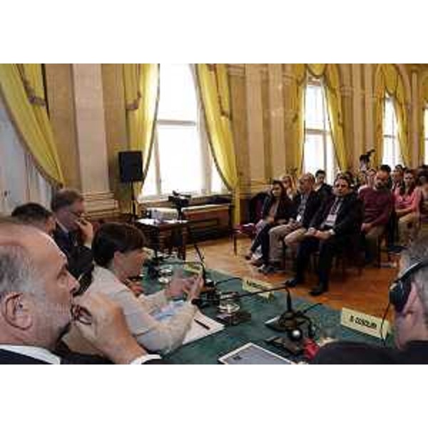 Debora Serracchiani (Presidente Regione Friuli Venezia Giulia) al convegno "Gestire la Sanità, Migliorare la Salute" nell'ambito di Trieste Next - Trieste 26/09/2015