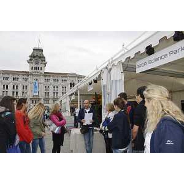 Trieste Next - Salone Europeo della Ricerca Scientifica, in piazza Unità d'Italia - Trieste 25/09/2015