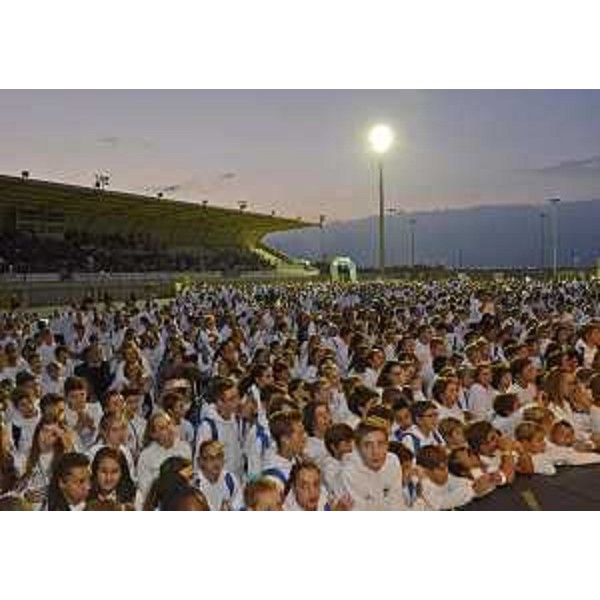 Cerimonia di apertura della fase finale del Trofeo CONI, allo Stadio Teghil - Lignano Sabbiadoro 24/09/2015