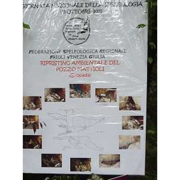 Giornata nazionale della Speleologia "Pulire il buio" - Pozzo Mattioli, Gropada (TS) 03/10/2015