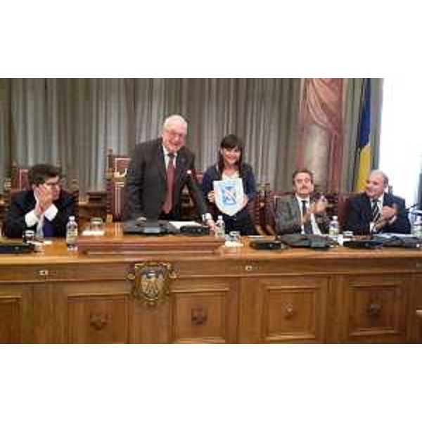 Debora Serracchiani (Presidente Regione Friuli Venezia Giulia) all'assemblea dell'Associazione "Già sindaci del Friuli Venezia Giulia" - Udine 03/10/2015