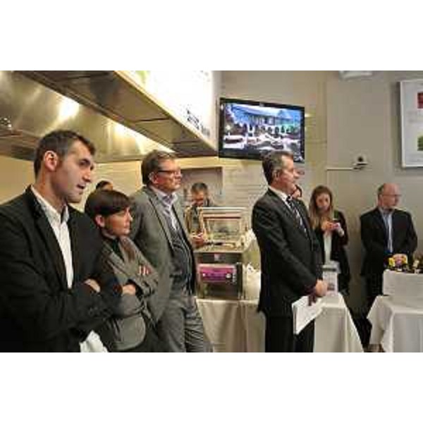 Debora Serracchiani (Presidente Regione Friuli Venezia Giulia) visita Eataly - New York 05/10/2015 
