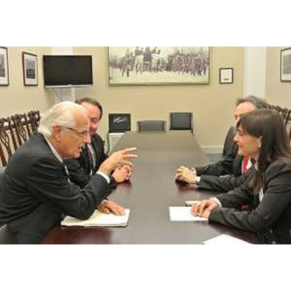 Bill Pascrell (Membro Congresso USA, rappresentante IX Distretto New Jersey) e Debora Serracchiani (Presidente Regione Friuli Venezia Giulia) - Washington D.C. 07/10/2015