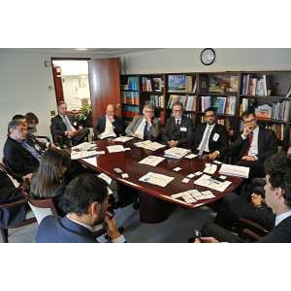 Debora Serracchiani (Presidente Regione Friuli Venezia Giulia) e la delegazione del FVG incontrano rappresentanti della Banca Mondiale - Washington D.C. 07/10/2015
