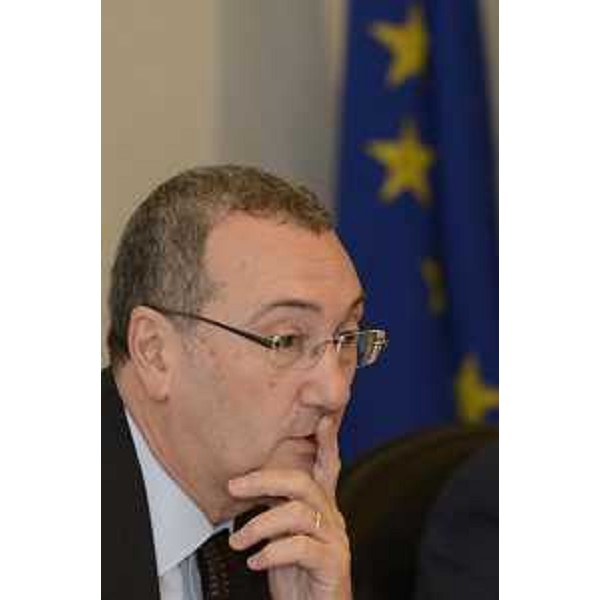 Sergio Bolzonello (Vicepresidente Regione FVG e assessore Attività produttive, Cooperazione e Turismo) durante la riunione della Giunta del Friuli Venezia Giulia - Trieste 09/10/2015