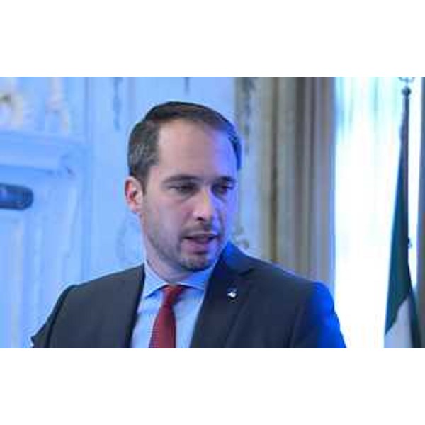 Cristiano Shaurli (Assessore regionale Risorse agricole e forestali) al convegno "Dai traguardi raggiunti alle sfide future. Il PSR 2007-2013 e la crescita del Friuli Venezia Giulia", a Palazzo Belgrado - Udine 09/10/2015