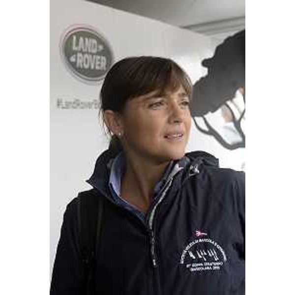 Debora Serracchiani (Presidente Regione Friuli Venezia Giulia) nello stand Land Rover al Villaggio Barcolana - Trieste 10/10/2015