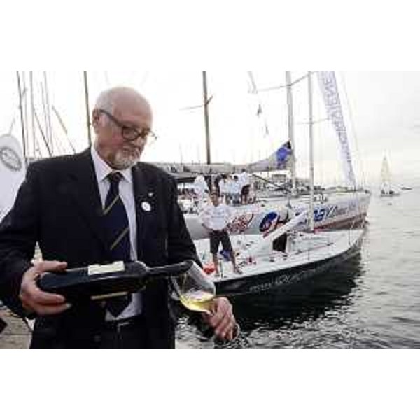 Sommelier dello stand dell'ERSA al Villaggio Barcolana - Trieste 09/10/2015