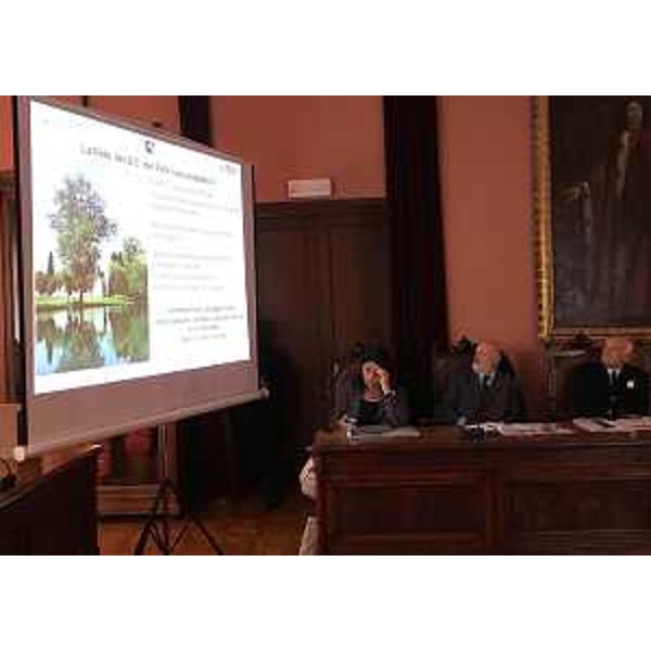 Mariagrazia Santoro (Assessore regionale Pianificazione territoriale) all'ottavo workshop tematico "I paesaggi delle Valli del Torre e del Natisone", propedeutico alla redazione del Piano Paesaggistico Regionale (PPR) - Cividale del Friuli 12/10/2015