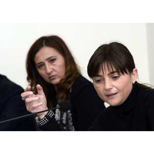 Francesca Romana Tonini (Direttore generale Associazione Produttori Caravan e Camper) alla presentazione del "Rapporto FVG sul turismo in camper e in caravan" - Trieste 16/10/2015