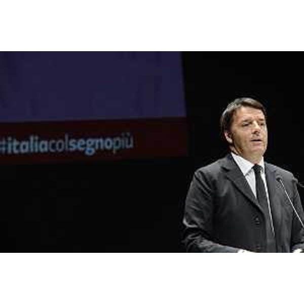 Matteo Renzi (Presidente Consiglio dei Ministri) al Teatro Nuovo - Udine 17/10/2015