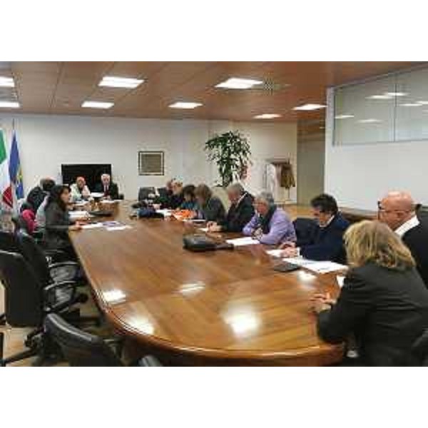 Mariagrazia Santoro (Assessore regionale Lavori pubblici, Edilizia) presenta il disegno di legge sulla Riforma organica delle Politiche abitative e riordino delle Aziende Territoriali per l'Edilizia Residenziale (ATER) alla Commissione Regionale per le Politiche Socio Abitative (CRPSA) e alle rappresentanze sindacali - Udine 20/10/2015