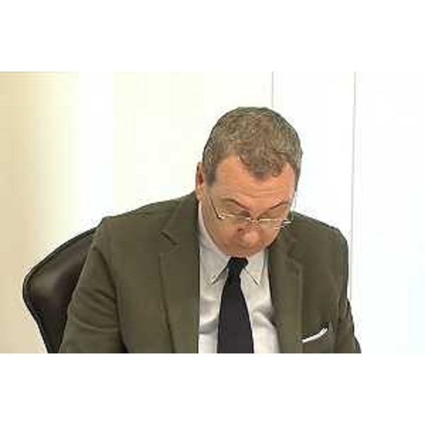 Sergio Bolzonello (Vicepresidente Regione FVG e assessore Attività produttive, Cooperazione e Turismo) durante la riunione della Giunta regionale del Friuli Venezia Giulia - Trieste 23/10/2015