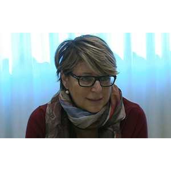 Maria Sandra Telesca (Assessore regionale Salute) all'illustrazione dei dettagli della campagna di vaccinazione contro l'influenza stagionale - Udine 26/10/2015