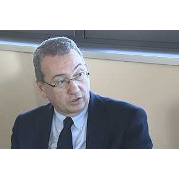 Sergio Bolzonello (Vicepresidente Regione FVG e assessore Attività produttive) durante la visita al Consorzio per il Nucleo di Industrializzazione della Provincia (NIP) di Pordenone - Maniago 26/10/2015
