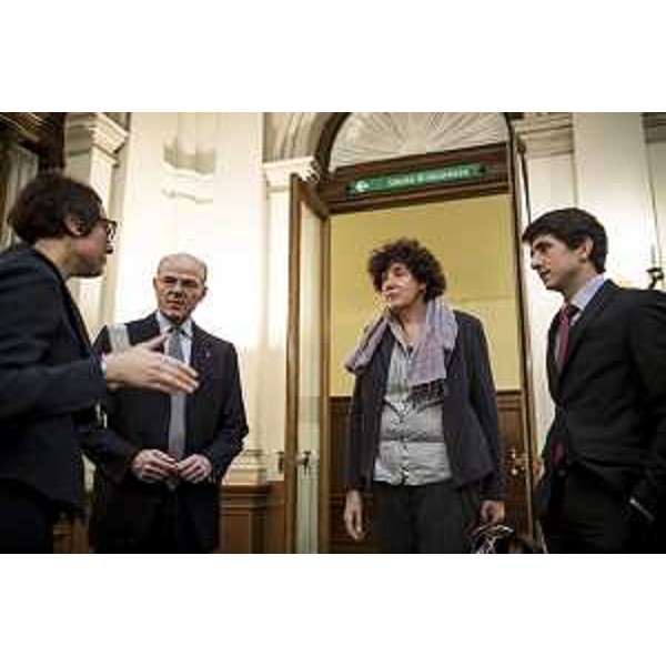 Loredana Panariti (Assessore regionale Ricerca e Università) in occasione dell'accordo siglato tra il Gruppo Generali e The "Abdus Salam" International Centre for Theoretical Physics (ICTP) [Centro internazionale di Fisica teorica] - Trieste 29/10/2015 (Foto Giuliano Koren Gruppo Generali)