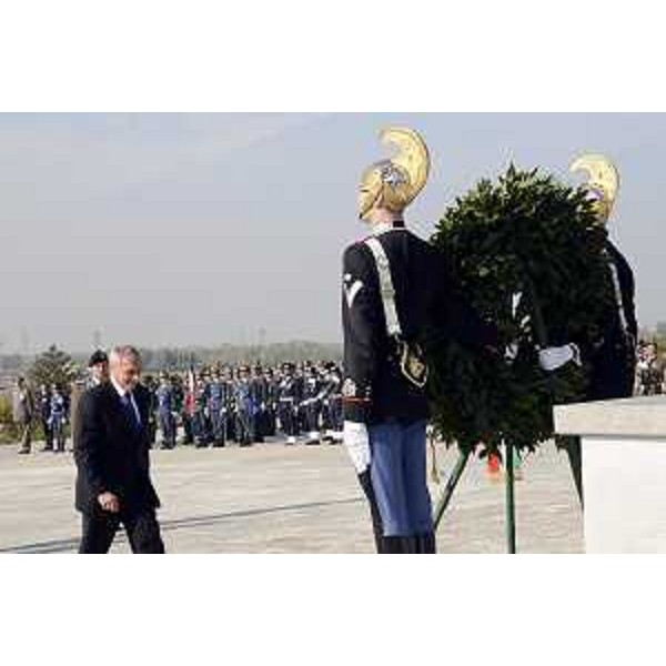 Pietro Grasso (Presidente Senato Repubblica Italiana) alla celebrazione del Giorno dell'Unità Nazionale e Giornata delle Forze Armate - Sacrario Militare di Redipuglia 04/11/2015