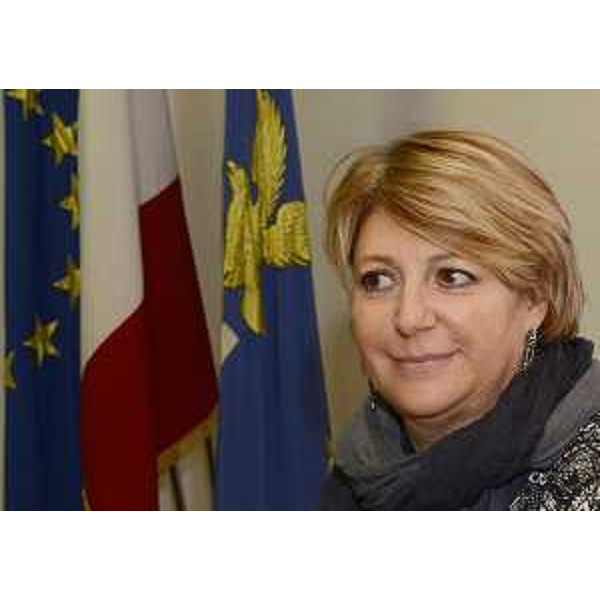 Maria Sandra Telesca (Assessore regionale Salute) alla presentazione del nuovo servizio di prenotazione on line delle prestazioni sanitarie dei servizi ambulatoriali - Udine 05/11/2015