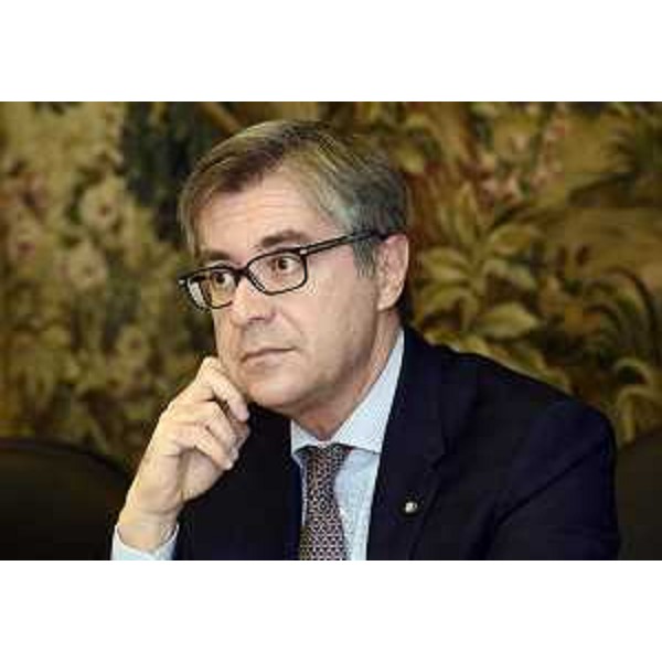 Francesco Peroni (Assessore regionale Finanze, Patrimonio, Coordinamento e Programmazione Politiche economiche e comunitarie) durante la riunione della Giunta regionale del FVG - Trieste 06/11/2015