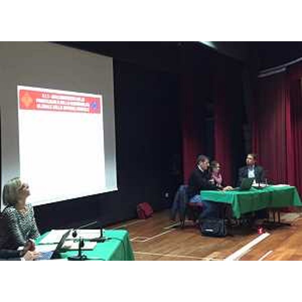 Cristiano Shaurli (Assessore regionale Risorse agricole e forestali) alla presentazione pubblica del Programma di Sviluppo Rurale (PSR) del Friuli Venezia Giulia 2014-2020 - Remanzacco 10/11/2015