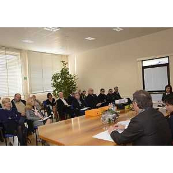 Presentazione del progetto per la razionalizzazione del sistema fognario dell'Ambito Territoriale Ottimale (ATO) Orientale Goriziano, nella sede di Irisacqua - Gorizia 10/11/2015