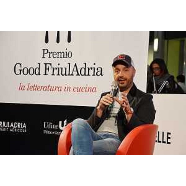 Joe Bastianich (Ristoratore) vincitore del "Premio Good FriulAdria. La letteratura in cucina" - Udine 07/11/2015