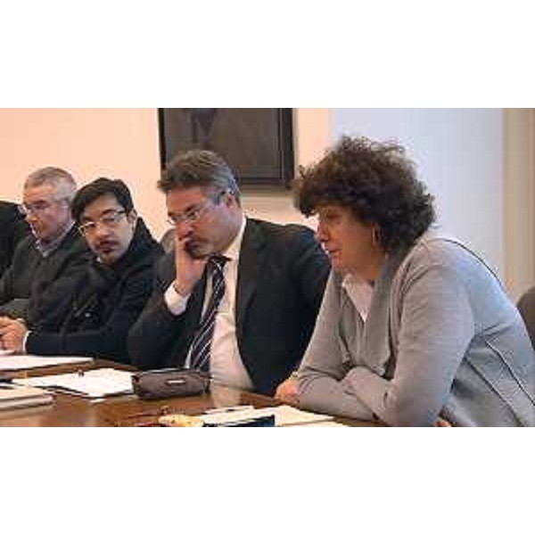 Loredana Panariti (Assessore regionale Lavoro e Formazione) all'incontro (ultimo di quattro) con le Organizzazioni Sindacali (OOSS) delle quattro province - Udine 12/11/2015