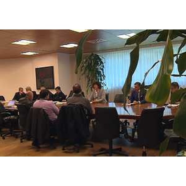 Loredana Panariti (Assessore regionale Lavoro e Formazione) all'incontro (ultimo di quattro) con le Organizzazioni Sindacali (OOSS) delle quattro province - Udine 12/11/2015