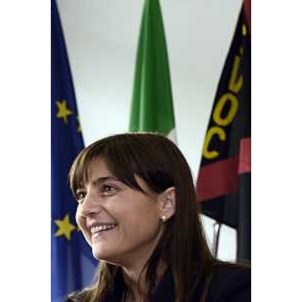 Debora Serracchiani (Presidente Regione Friuli Venezia Giulia) all'inaugurazione della nuova palestra, della saletta antidoping e dell'Aula didattica intitolata a Livio Spanghero, nella sede della Società Vela Oscar Cosulich (S.V.O.C.) - Monfalcone 14/11/2015