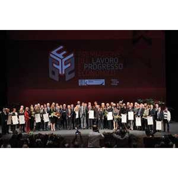 LXII Premiazione del Lavoro e Progresso economico, organizzata dalla Camera di Commercio al Teatro Nuovo - Udine 18/11/2015 (Petrussi Fotopress)