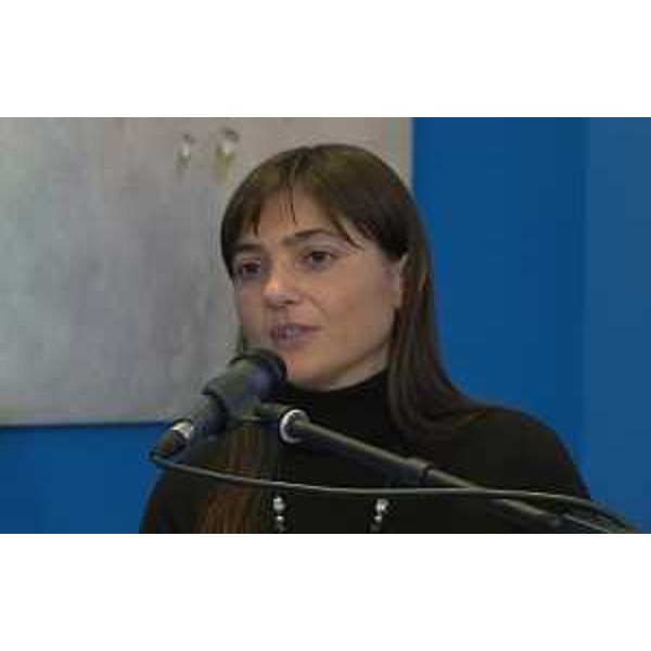 Debora Serracchiani (Presidente Regione Friuli Venezia Giulia) alla Conferenza dei Servizi per il terzo lotto autostradale dell'A4 tra Alvisopoli e Gonars - Villa Dora di San Giorgio di Nogaro 23/11/2015