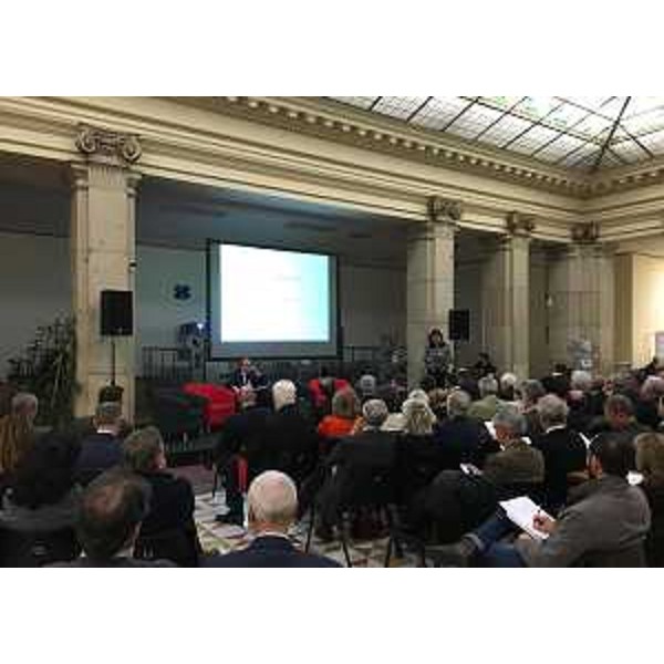 Mariagrazia Santoro (Assessore regionale Infrastrutture) interviene al convegno "Orizzonti e sfide per il Porto di Trieste" organizzato dalla Cassa di Risparmio del Friuli Venezia Giulia - Trieste 23/11/2015