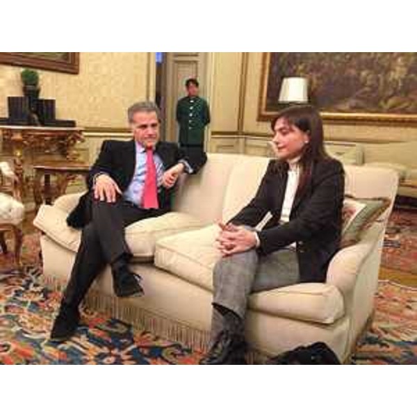Debora Serracchiani (Presidente Regione Friuli Venezia Giulia) e Giorgio Marrapodi (Ambasciatore d'Italia a Vienna) - Vienna 25/11/2015