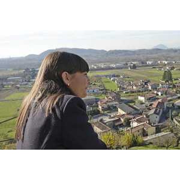 Debora Serracchiani (Presidente Regione Friuli Venezia Giulia) durante la visita al Castello - Artegna 28/11/2015