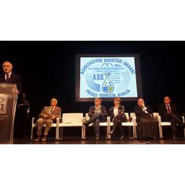 Maria Sandra Telesca (Assessore regionale Salute) alla Giornata della Riconoscenza, organizzata dall'Associazione Donatori Organi (ADO) del FVG - Udine 28/11/2015